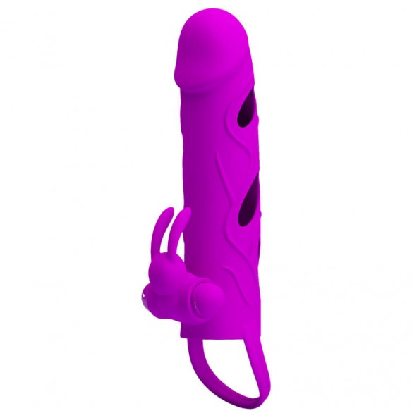 PRETTY LOVE - Extended Penis Sleeve (L:14cm - D:3.3cm) PRETTY LOVE - Extended Penis Sleeve (L:14cm - D:3.3cm)